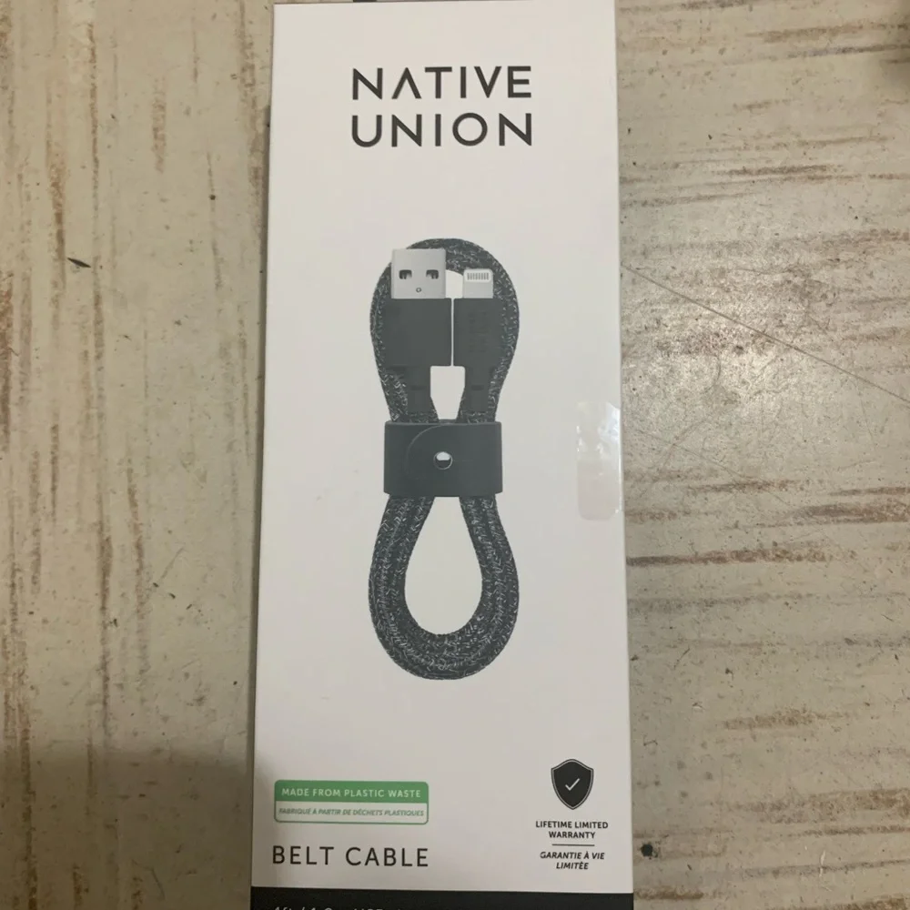 Native Union - 4' Lightning-to-USB Type-A Cable - Cosmos Apple Mfi Certificate